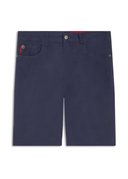 Bermuda Color Canvas Rock Dark Navy