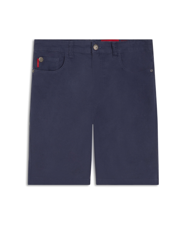 Bermuda Color Canvas Rock Dark Navy