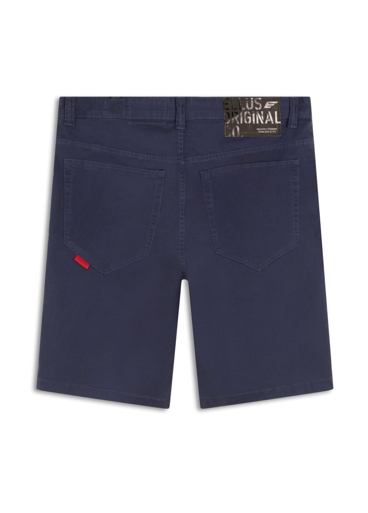Bermuda Color Canvas Rock Dark Navy