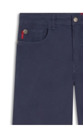 Bermuda Color Canvas Rock Dark Navy