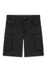 Bermuda Color Canvas Skate Cargo Cinza Medio