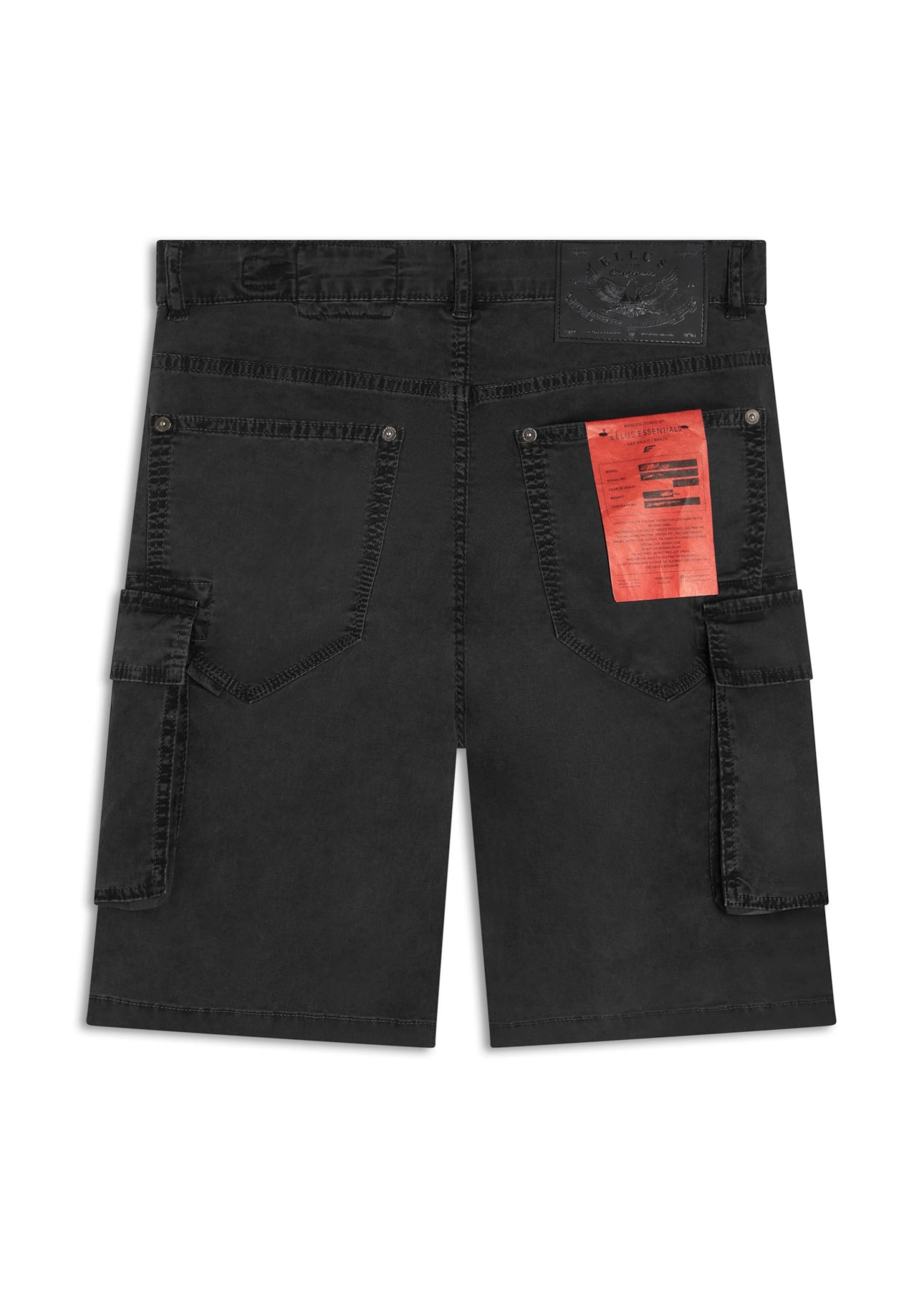 Bermuda Color Canvas Skate Cargo Cinza Medio