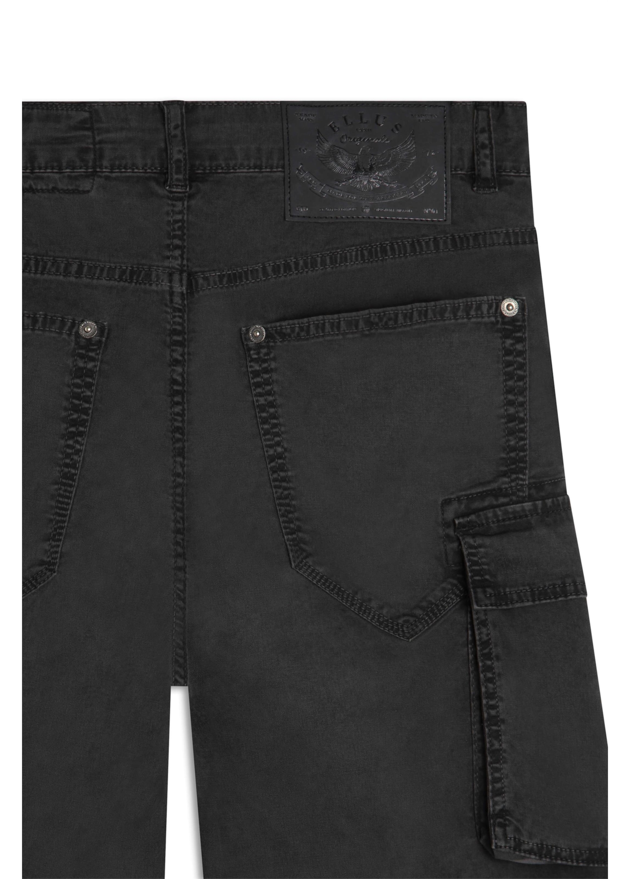 Bermuda Color Canvas Skate Cargo Cinza Medio
