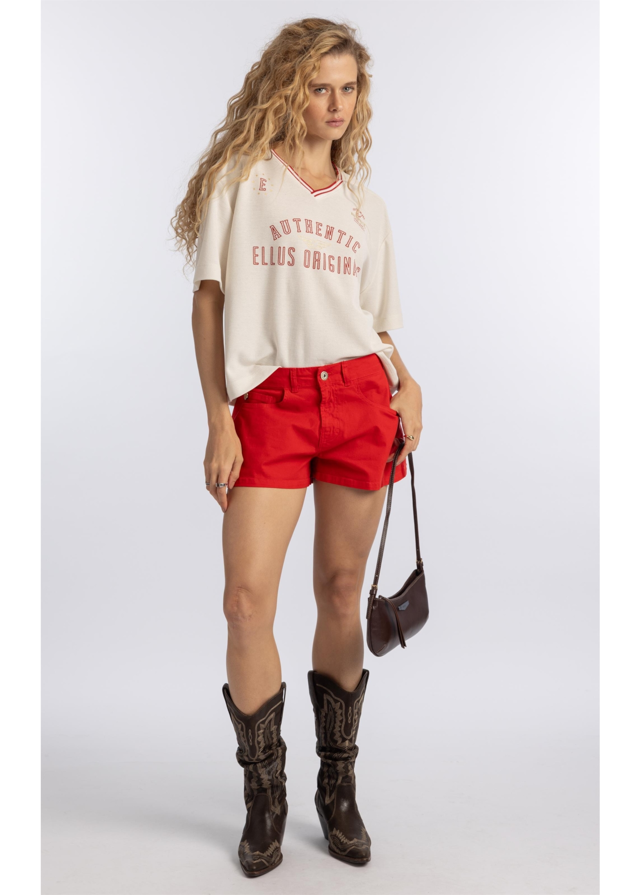 Bermuda Color Chloe Vermelho