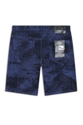 Bermuda Color Print Rock Old Purple