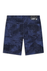 Bermuda Color Print Rock Old Purple