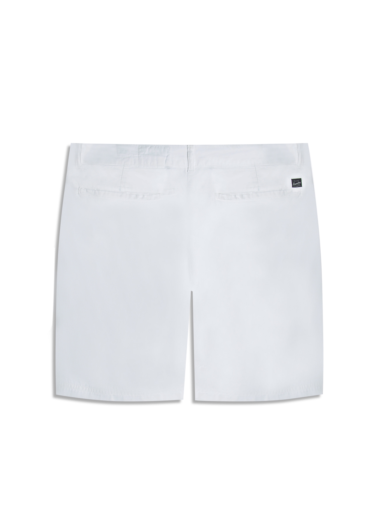 Bermuda Color Twill Classic Branco