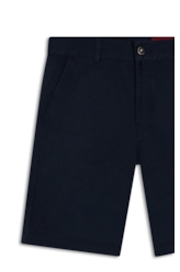 Bermuda Color Twill Classic Dark Navy