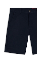 Bermuda Color Twill Classic Dark Navy