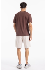 Bermuda Color Twill Classic Sandy