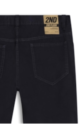 Bermuda Color Twill Five Dark Navy