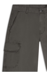 Bermuda Color Twill Long Cargo Tabaco