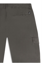 Bermuda Color Twill Long Cargo Tabaco