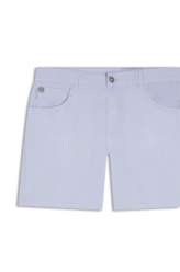 Bermuda Color Twill Loose Azul Claro