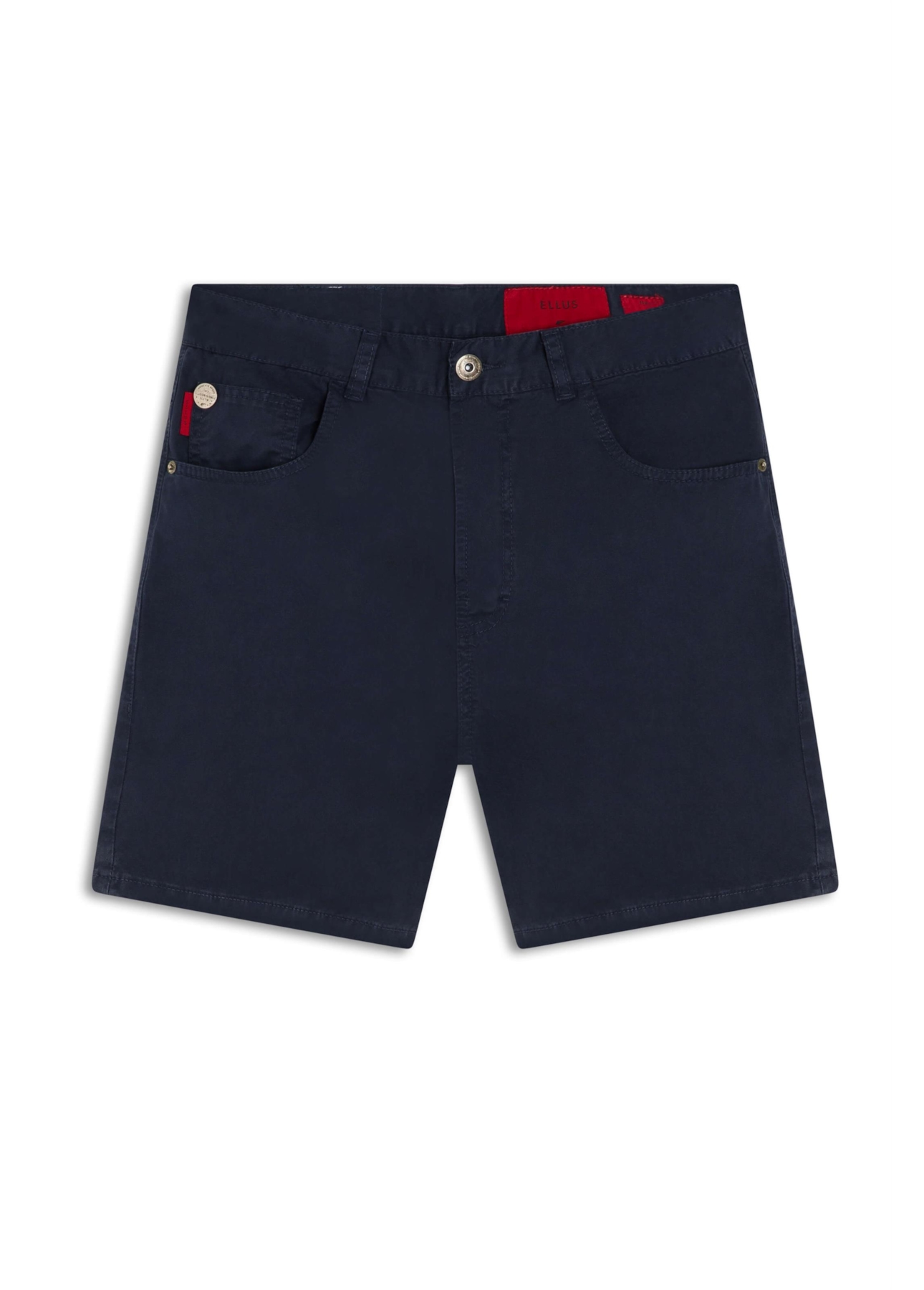 Bermuda Color Twill Loose Dark Navy
