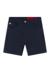Bermuda Color Twill Loose Dark Navy