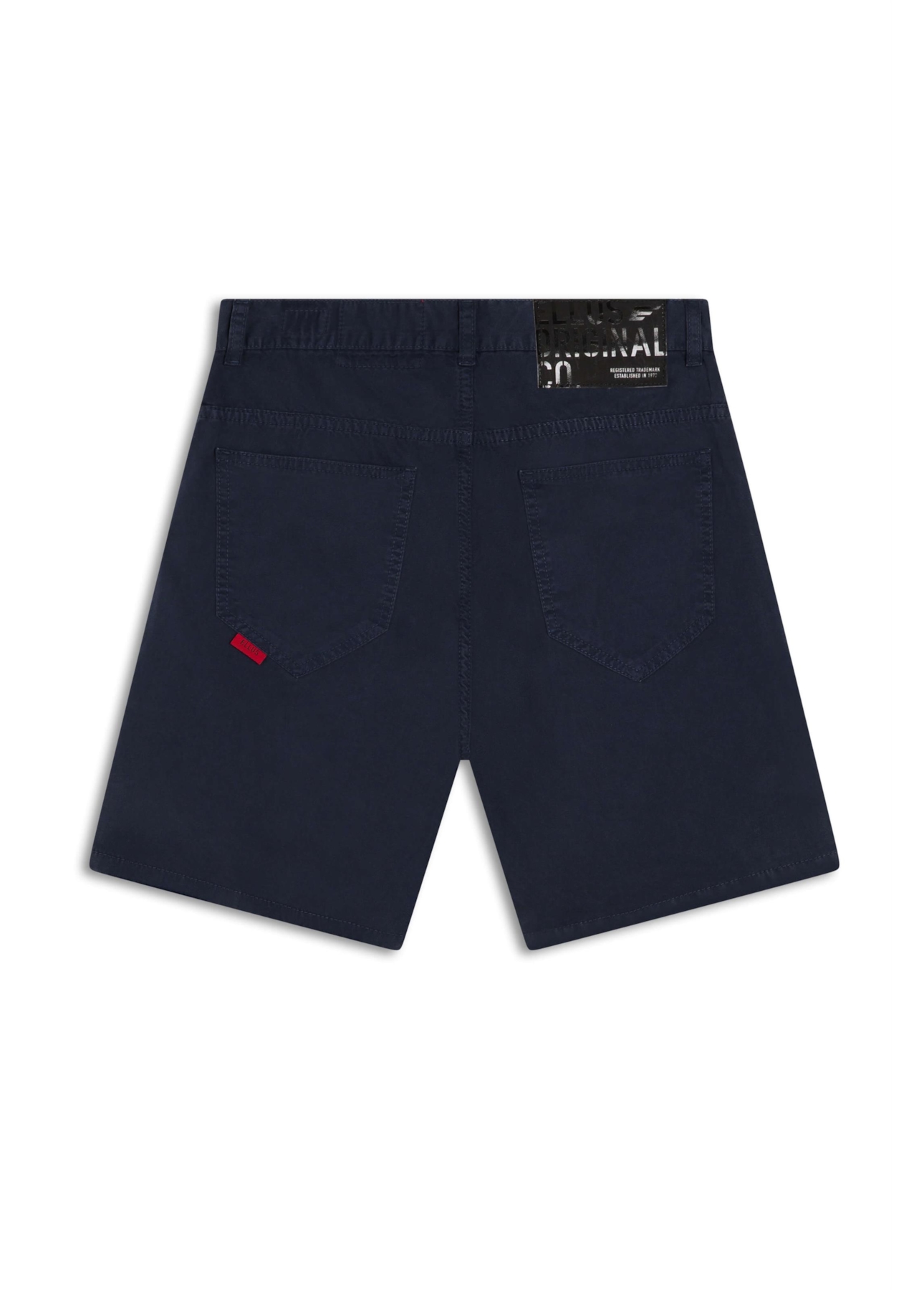 Bermuda Color Twill Loose Dark Navy