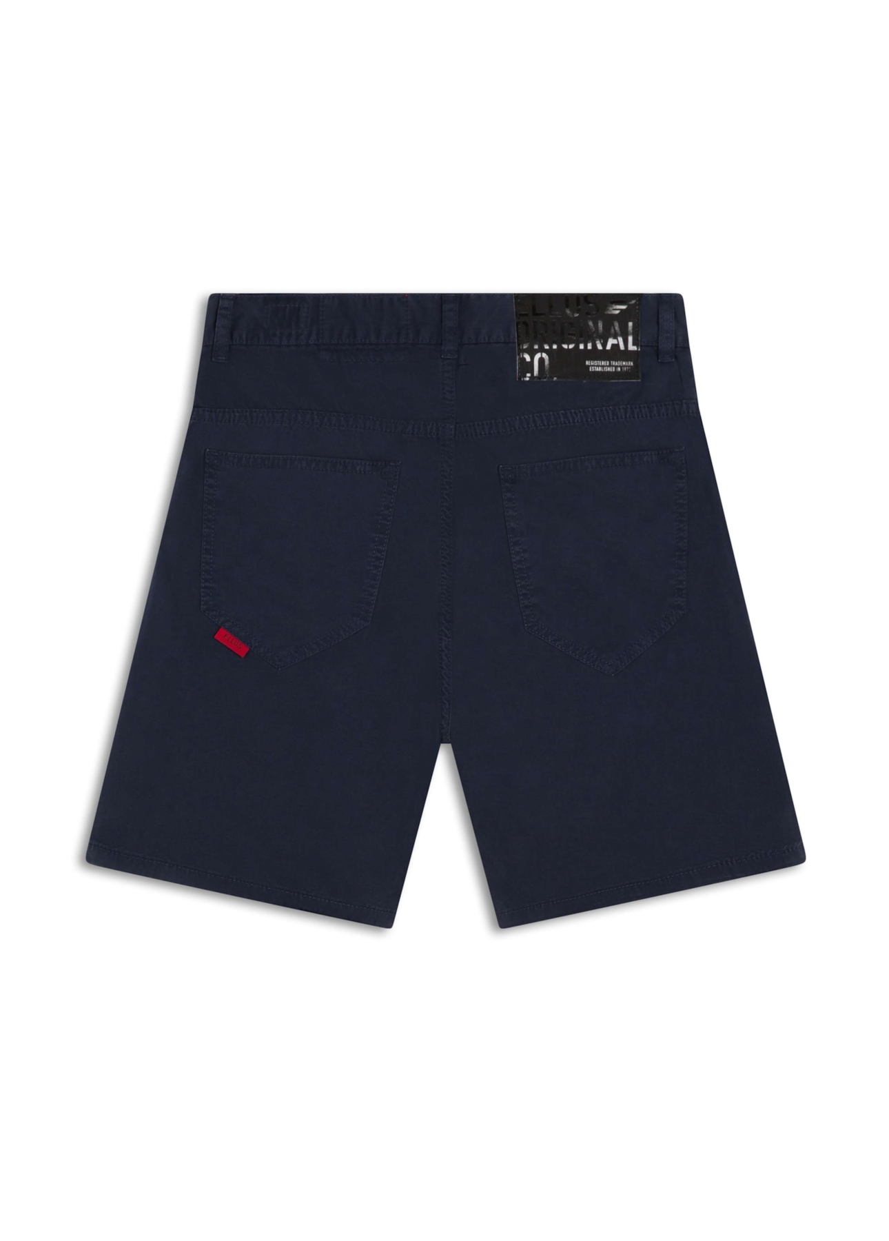 Bermuda Color Twill Loose Dark Navy