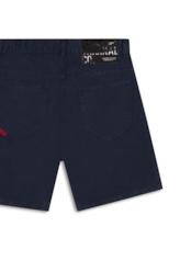 Bermuda Color Twill Loose Dark Navy