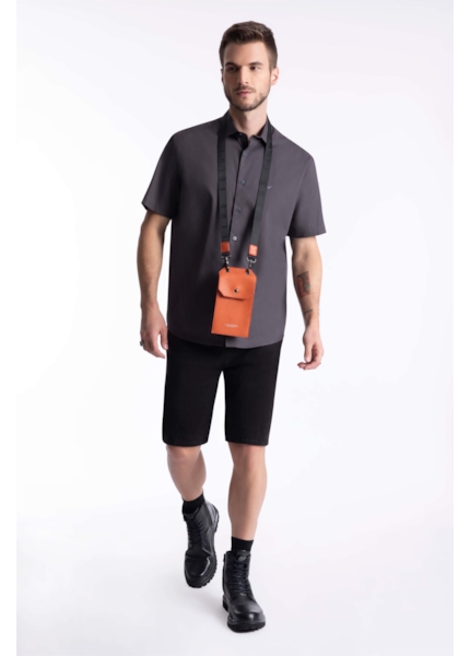 Bermuda Color Twill Power Café