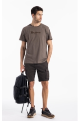 Bermuda Color Twill Power Cargo Plumbo