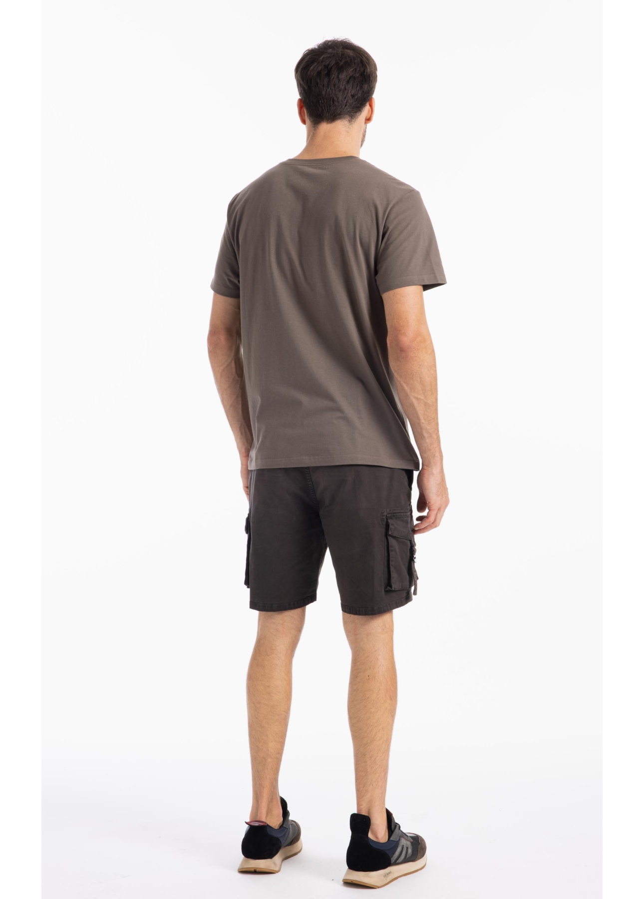 Bermuda Color Twill Power Cargo Plumbo