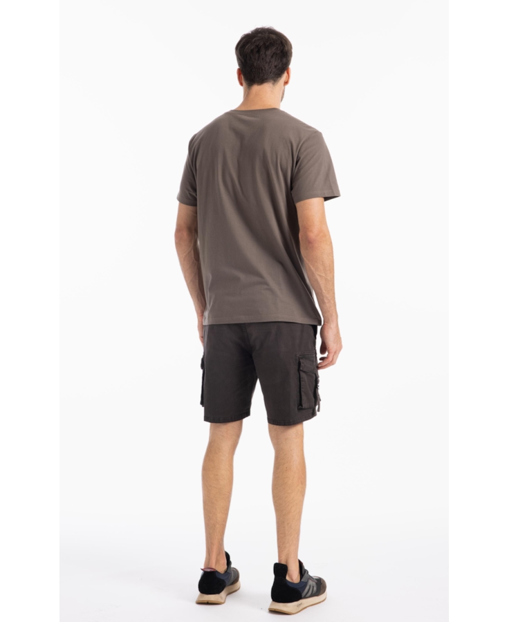 Bermuda Color Twill Power Cargo Plumbo