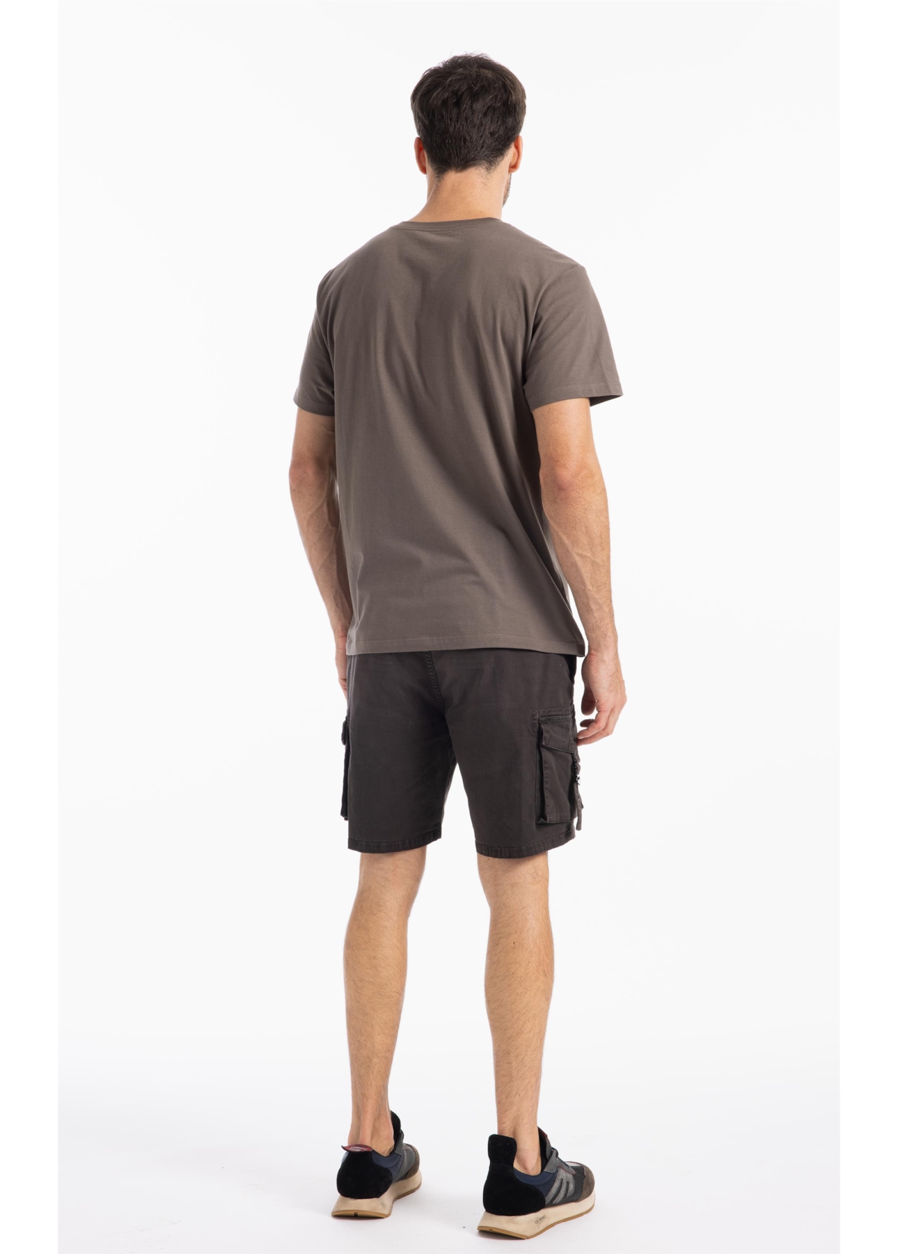 Bermuda Color Twill Power Cargo Plumbo