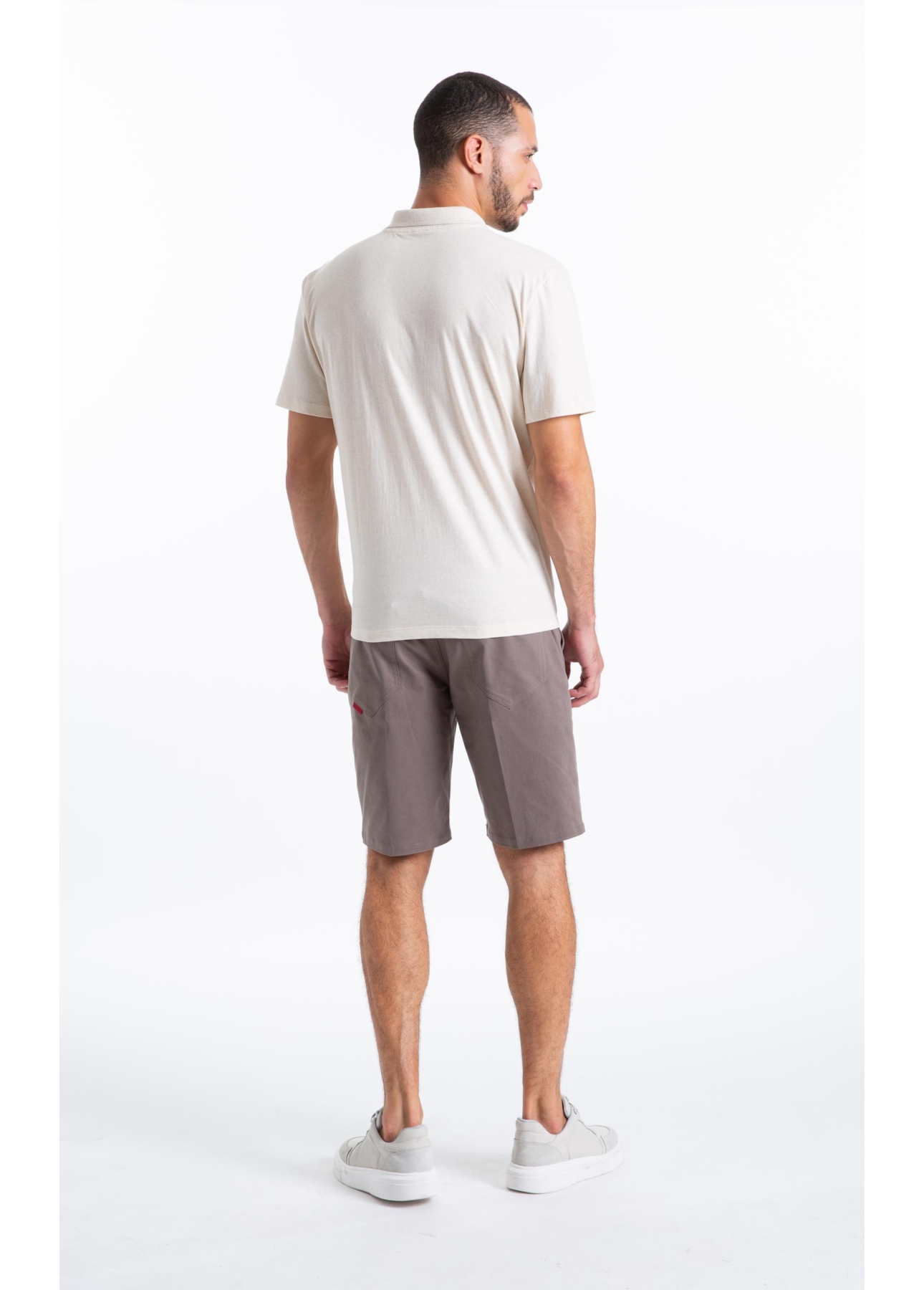 Bermuda Color Twill Power (Classic) b Faca Castor