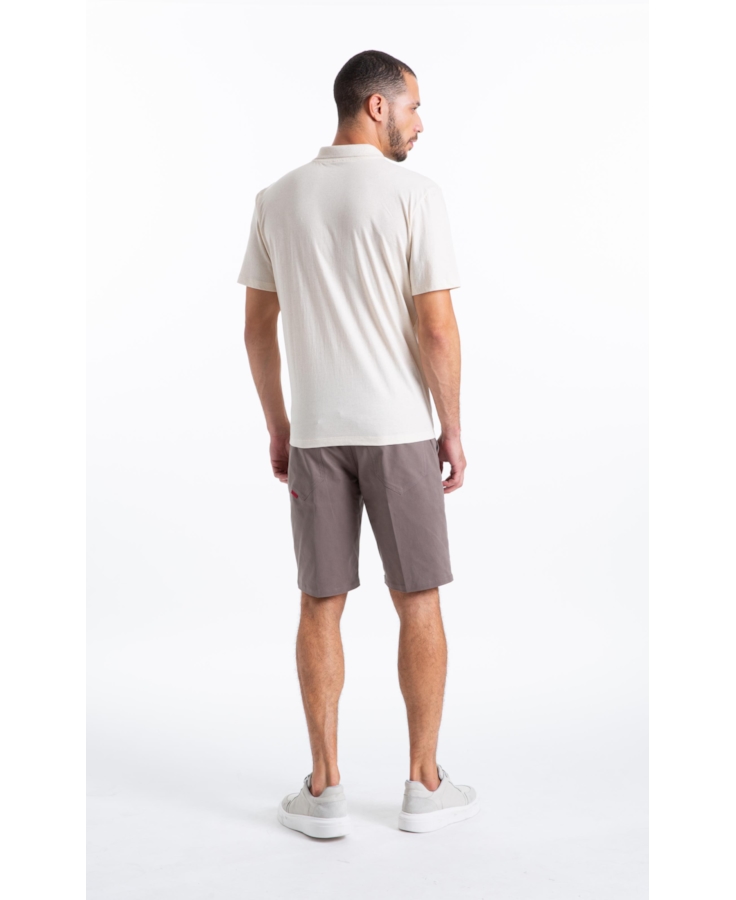 Bermuda Color Twill Power (Classic) b Faca Castor