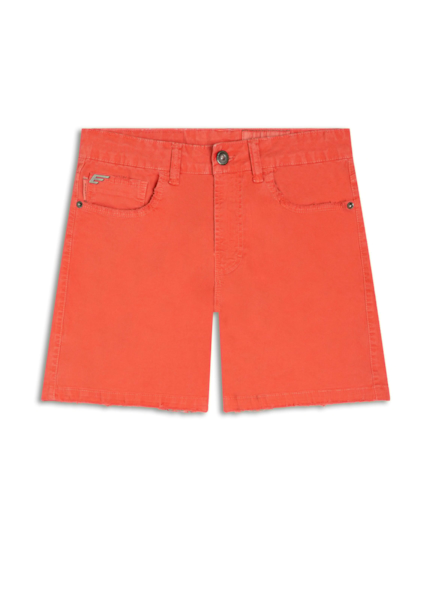 Bermuda Color Twill Power Classic Coral