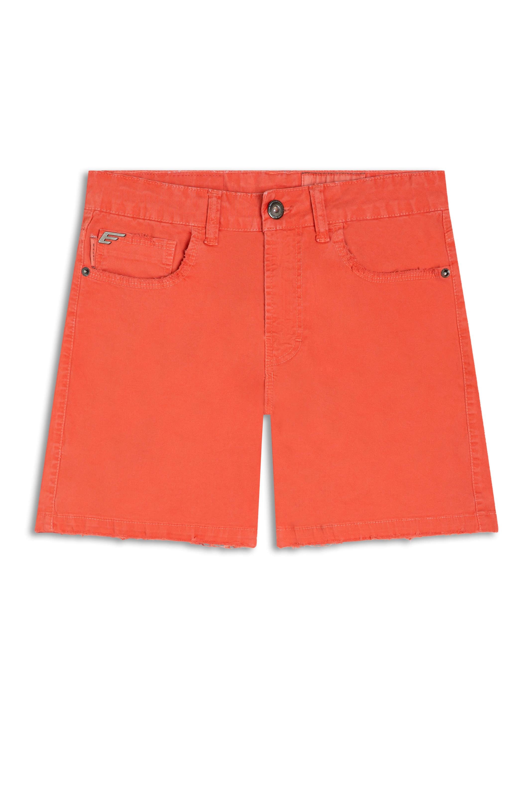Bermuda Color Twill Power Classic Coral