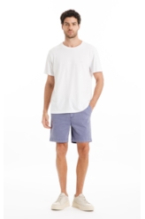 Bermuda Color Twill Power Hawaii Azul Jeans