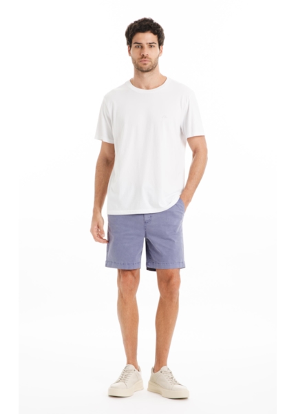 Bermuda Color Twill Power Hawaii Azul Jeans