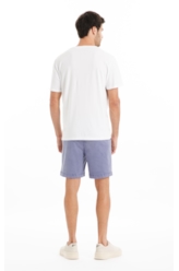 Bermuda Color Twill Power Hawaii Azul Jeans
