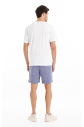 Bermuda Color Twill Power Hawaii Azul Jeans