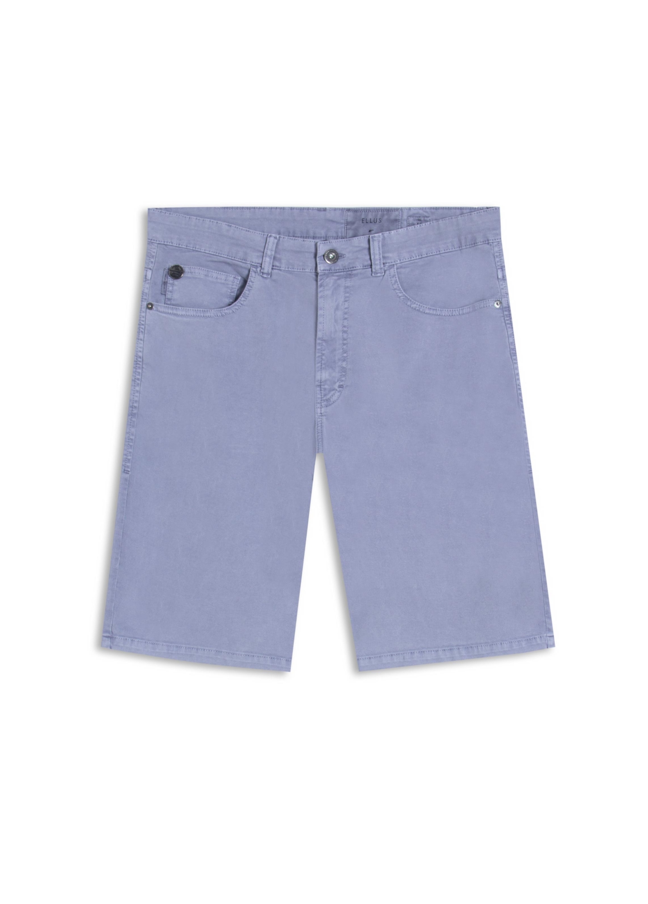 Bermuda Color Twill Power Long Blue Vintage