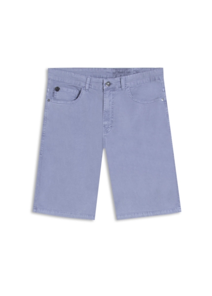 Bermuda Color Twill Power Long Blue Vintage
