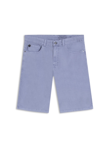 Bermuda Color Twill Power Long Blue Vintage