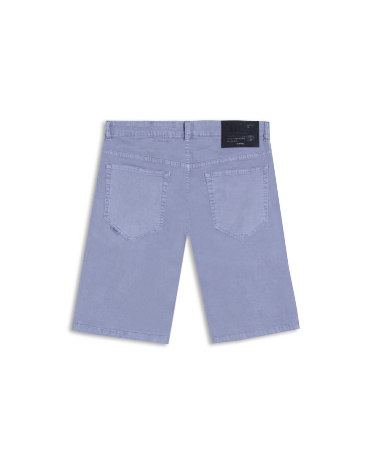 Bermuda Color Twill Power Long Blue Vintage
