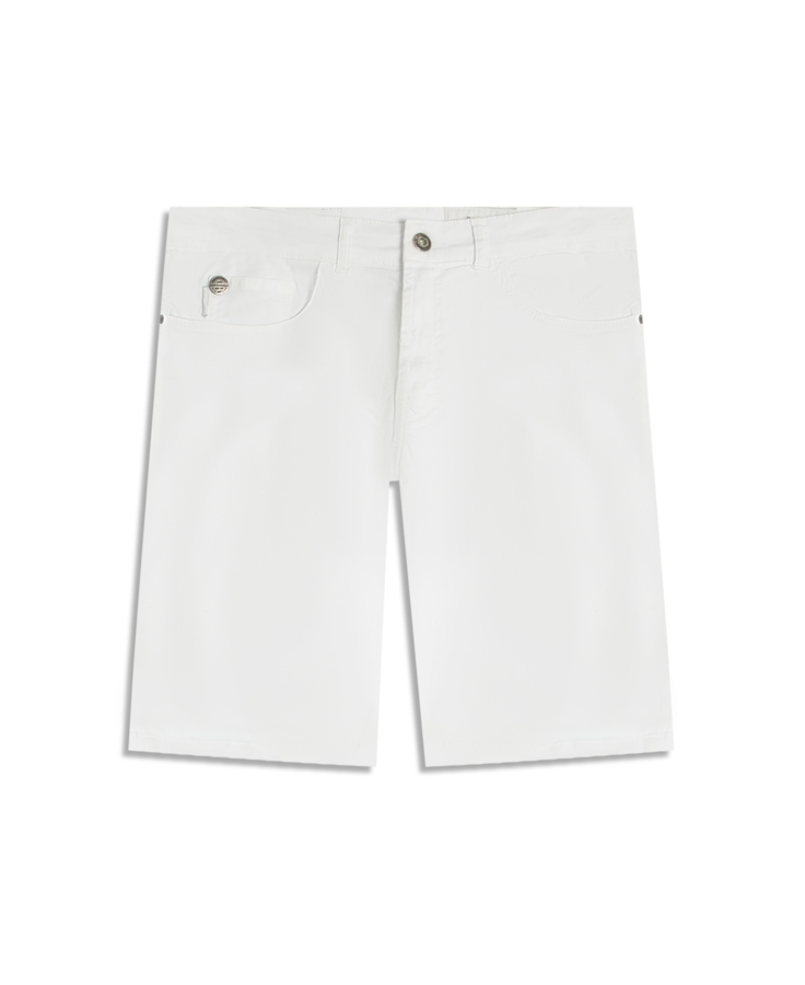 Bermuda Color Twill Power Long Branco