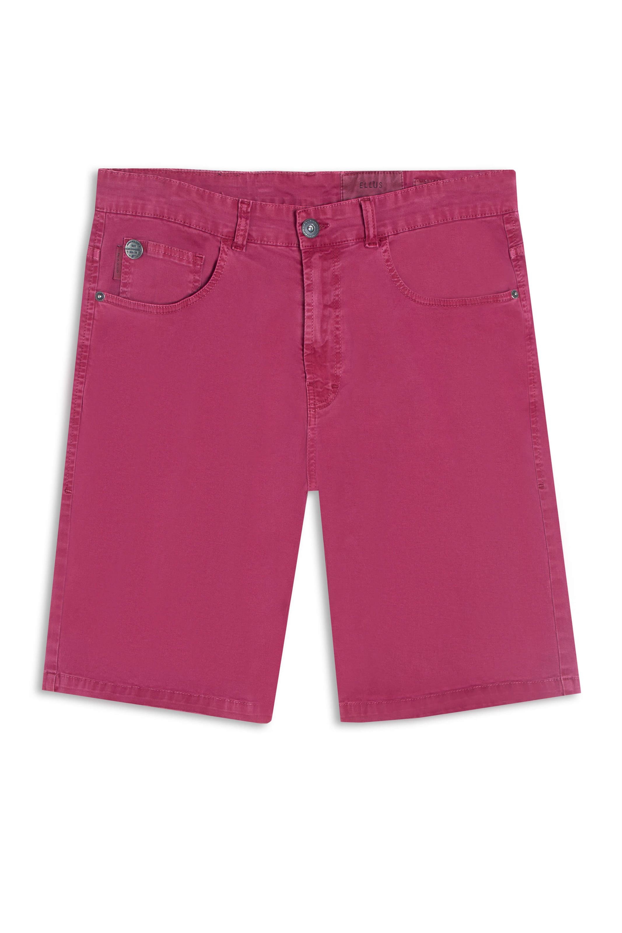 Bermuda Color Twill Power Long Magenta