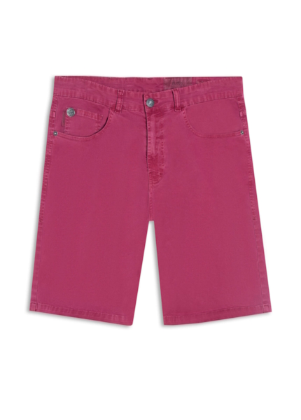 Bermuda Color Twill Power Long  Magenta