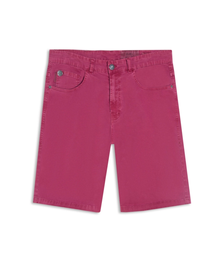 Bermuda Color Twill Power Long  Magenta