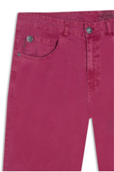 Bermuda Color Twill Power Long  Magenta