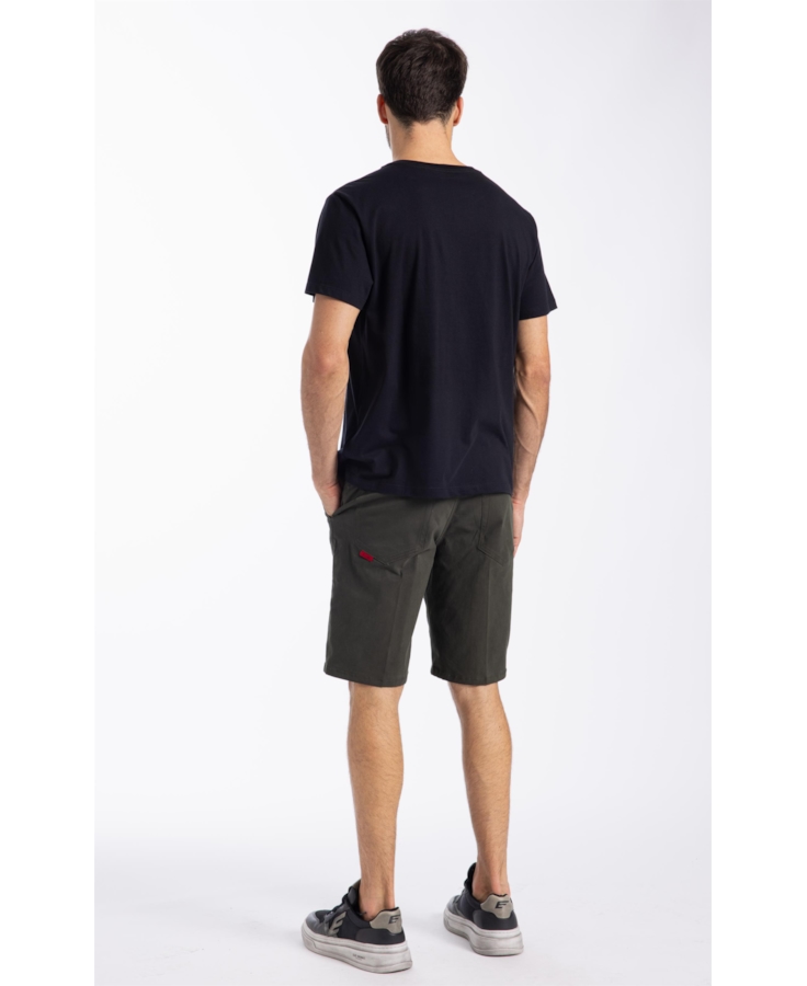 Bermuda Color Twill Power Long Verde Escuro