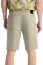 Bermuda Color Twill Power Long Verde Seco