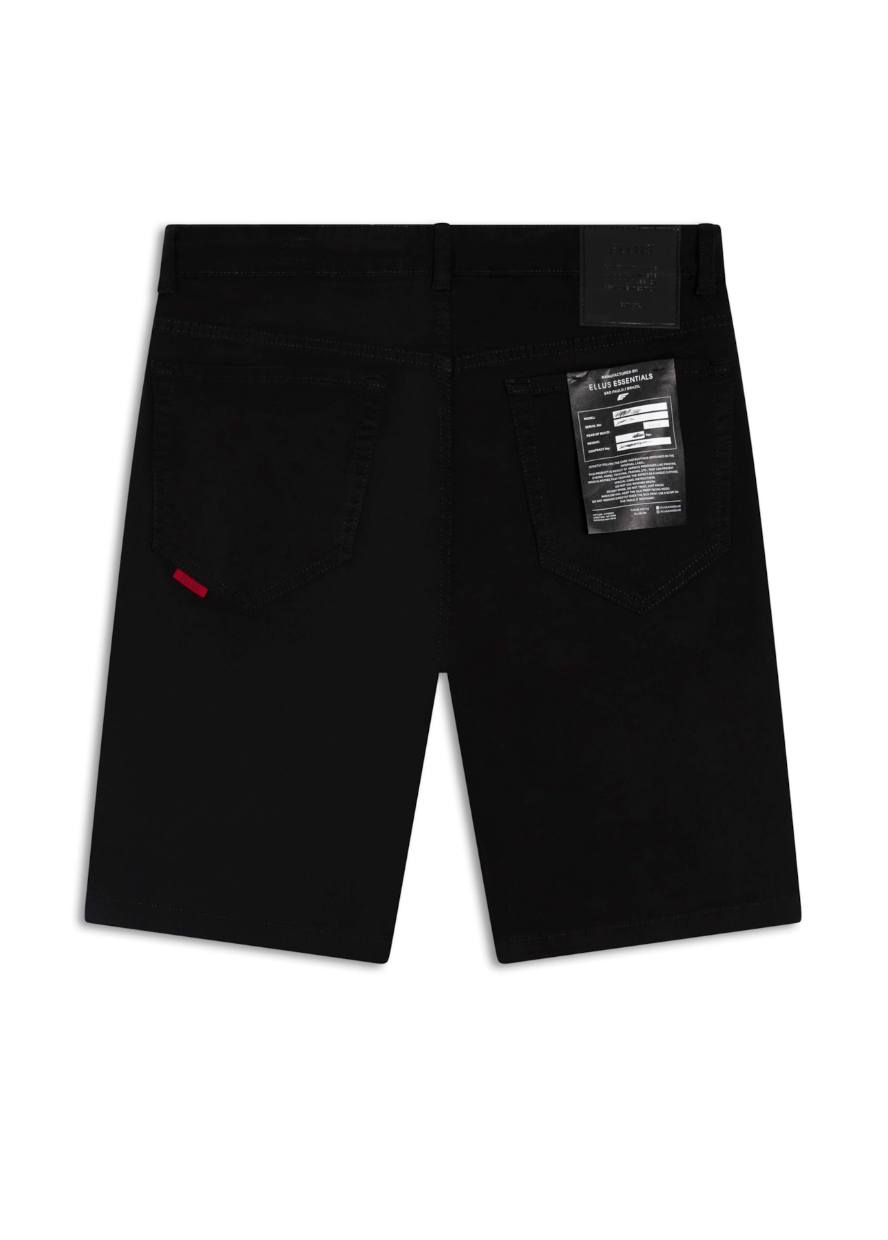 Bermuda Color Twill Power Preto
