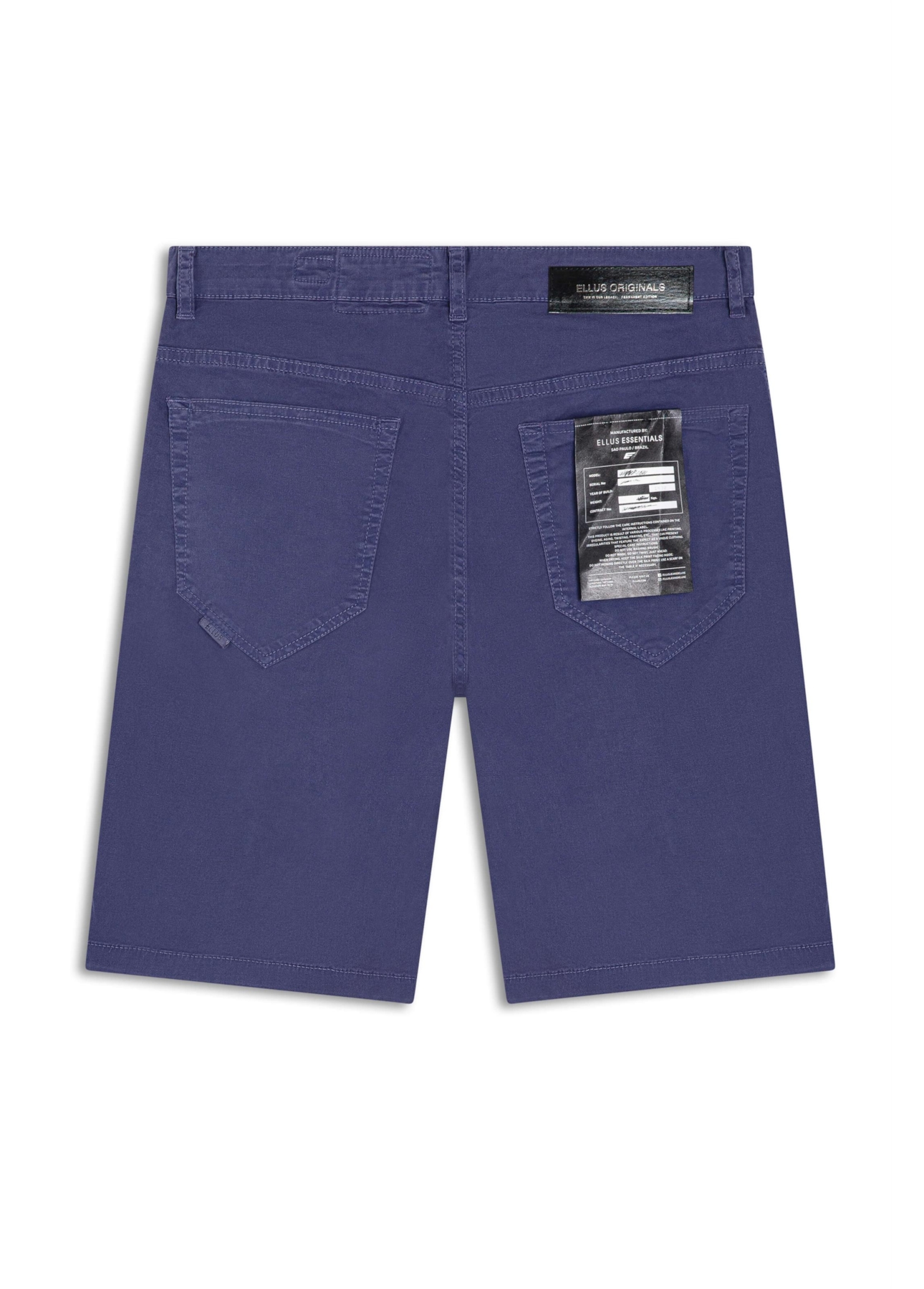 Bermuda Color Twill Power Purple Blue