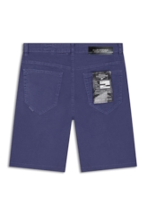 Bermuda Color Twill Power Purple Blue